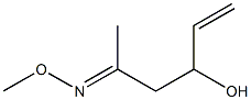 5-Methoxyimino-1-hexen-3-ol Structure