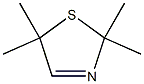 2,2,5,5-Tetramethyl-2,5-dihydrothiazole 구조식 이미지