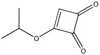 3-Isopropoxy-3-cyclobutene-1,2-dione 구조식 이미지