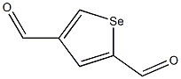 2,4-Selenophenedicarbaldehyde 구조식 이미지