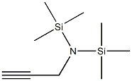 (2-Propynyl)bis(trimethylsilyl)amine Structure