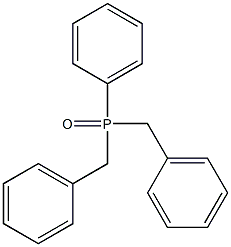 Phenyldibenzylphosphine oxide 구조식 이미지