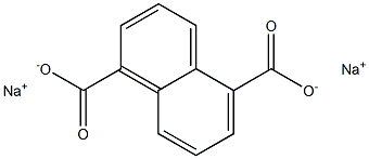 1,5-Naphthalenedicarboxylic acid disodium salt 구조식 이미지