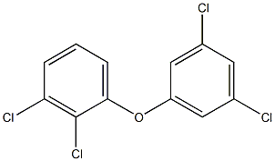 2,3-Dichlorophenyl 3,5-dichlorophenyl ether Structure