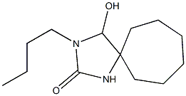 3-Butyl-4-hydroxy-2-oxo-1,3-diazaspiro[4.6]undecane 구조식 이미지