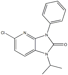 5-Chloro-1-isopropyl-3-phenyl-1H-imidazo[4,5-b]pyridin-2(3H)-one Structure