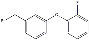 3-(o-Fluorophenoxy)benzyl bromide Structure