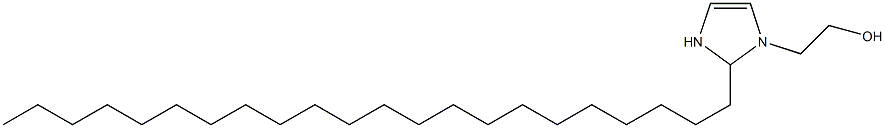 1-(2-Hydroxyethyl)-2-docosyl-4-imidazoline Structure