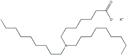 7-(Dinonylamino)heptanoic acid potassium salt 구조식 이미지
