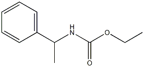 (1-Phenylethyl)carbamic acid ethyl ester Structure