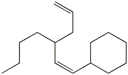 (1Z)-3-Butyl-1-cyclohexyl-1,5-hexadiene 구조식 이미지