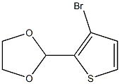 2-(3-Bromo-2-thienyl)-1,3-dioxolane Structure