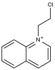 1-(2-Chloroethyl)quinolinium Structure