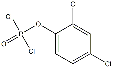 Dichloridophosphoric acid 2,4-dichlorophenyl ester 구조식 이미지