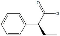[S,(+)]-2-Phenylbutyric acid chloride Structure