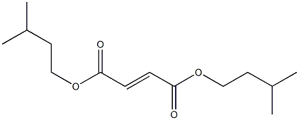 Fumaric acid diisopentyl ester 구조식 이미지