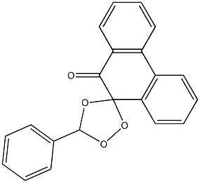 3'-Phenylspiro[phenanthrene-9(10H),5'-[1,2,4]trioxolan]-10-one 구조식 이미지