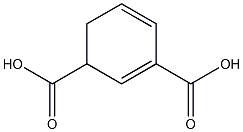 1,5-Cyclohexadiene-1,3-dicarboxylic acid Structure