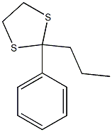 Butyrophenone ethane-1,2-diyl dithioacetal 구조식 이미지