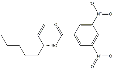 (-)-3,5-Dinitrobenzoic acid (R)-1-octene-3-yl ester Structure