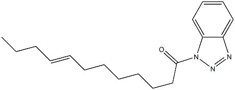 1-(8-Dodecenoyl)-1H-benzotriazole Structure