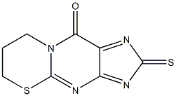 2-Thioxo-7,8-dihydro-6H-[1,3]thiazino[3,2-a]purin-10(2H)-one 구조식 이미지