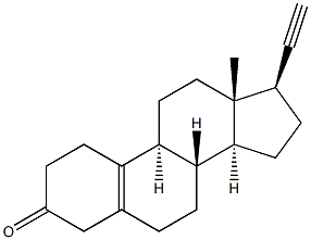 (17S)-19-Norpregn-5(10)-en-20-yn-3-one 구조식 이미지