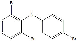 2,6-Dibromophenyl 4-bromophenylamine 구조식 이미지