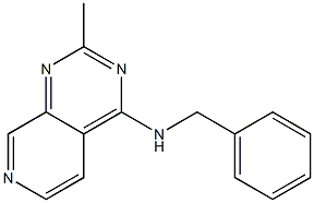 2-Methyl-4-(benzylamino)pyrido[3,4-d]pyrimidine 구조식 이미지