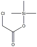 Chloroacetic acid trimethylsilyl ester 구조식 이미지