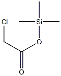 Chloroacetic acid trimethylsilyl ester Structure