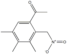 3',4',5'-Trimethyl-2'-(nitromethyl)acetophenone Structure