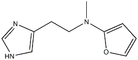 4-[2-[2-Furanylmethylamino]ethyl]-1H-imidazole Structure