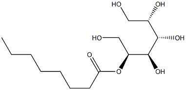 L-Mannitol 2-octanoate 구조식 이미지