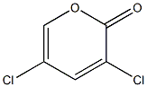 3,5-Dichloro-2H-pyran-2-one 구조식 이미지