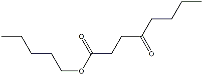 4-Oxooctanoic acid pentyl ester 구조식 이미지