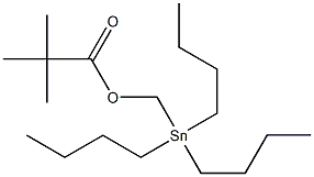 Tributyl[(pivaloyloxy)methyl]stannane 구조식 이미지