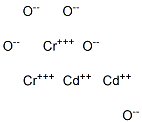 Cadmium chromium(III) oxide Structure