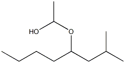 Acetaldehyde butylisoamyl acetal Structure