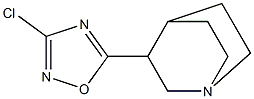 3-(3-Chloro-1,2,4-oxadiazol-5-yl)quinuclidine Structure