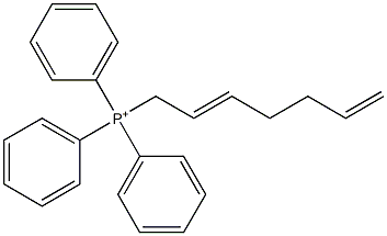 Triphenyl(hepta-2,6-dienyl)phosphonium Structure