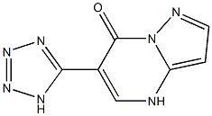 6-(1H-Tetrazol-5-yl)pyrazolo[1,5-a]pyrimidin-7(4H)-one 구조식 이미지