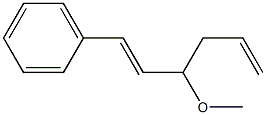 4-Methoxy-6-phenyl-1,5-hexadiene 구조식 이미지