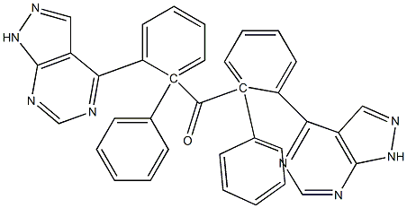 1-Phenyl-1H-pyrazolo[3,4-d]pyrimidin-4-yl(phenyl) ketone Structure