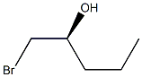 [S,(-)]-1-Bromo-2-pentanol Structure