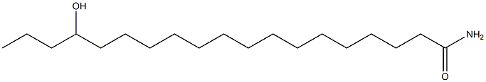 16-Hydroxynonadecanamide Structure