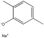 Sodium 2,5-dimethylphenolate 구조식 이미지