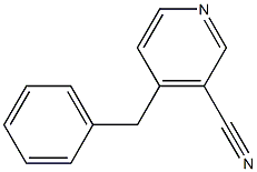 4-(Benzyl)pyridine-3-carbonitrile Structure