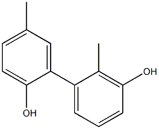 2',5-Dimethyl-1,1'-biphenyl-2,3'-diol Structure