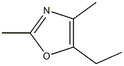 5-Ethyl-2,4-dimethyloxazole Structure